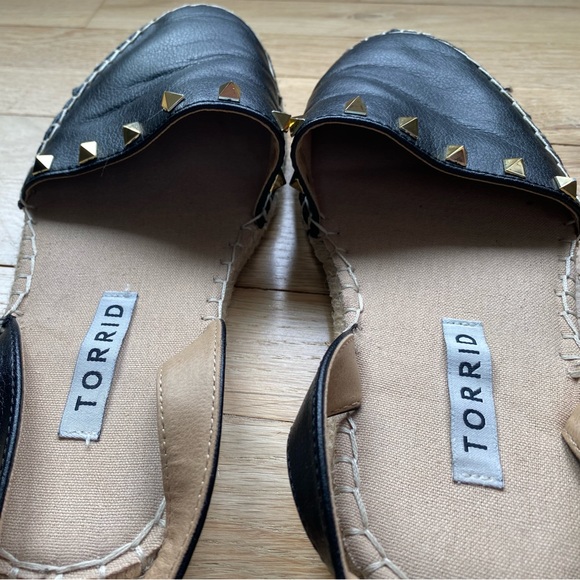 Torrid Ankle Strap Espadrille Flat Extra Wide Width - Picture 3 of 6